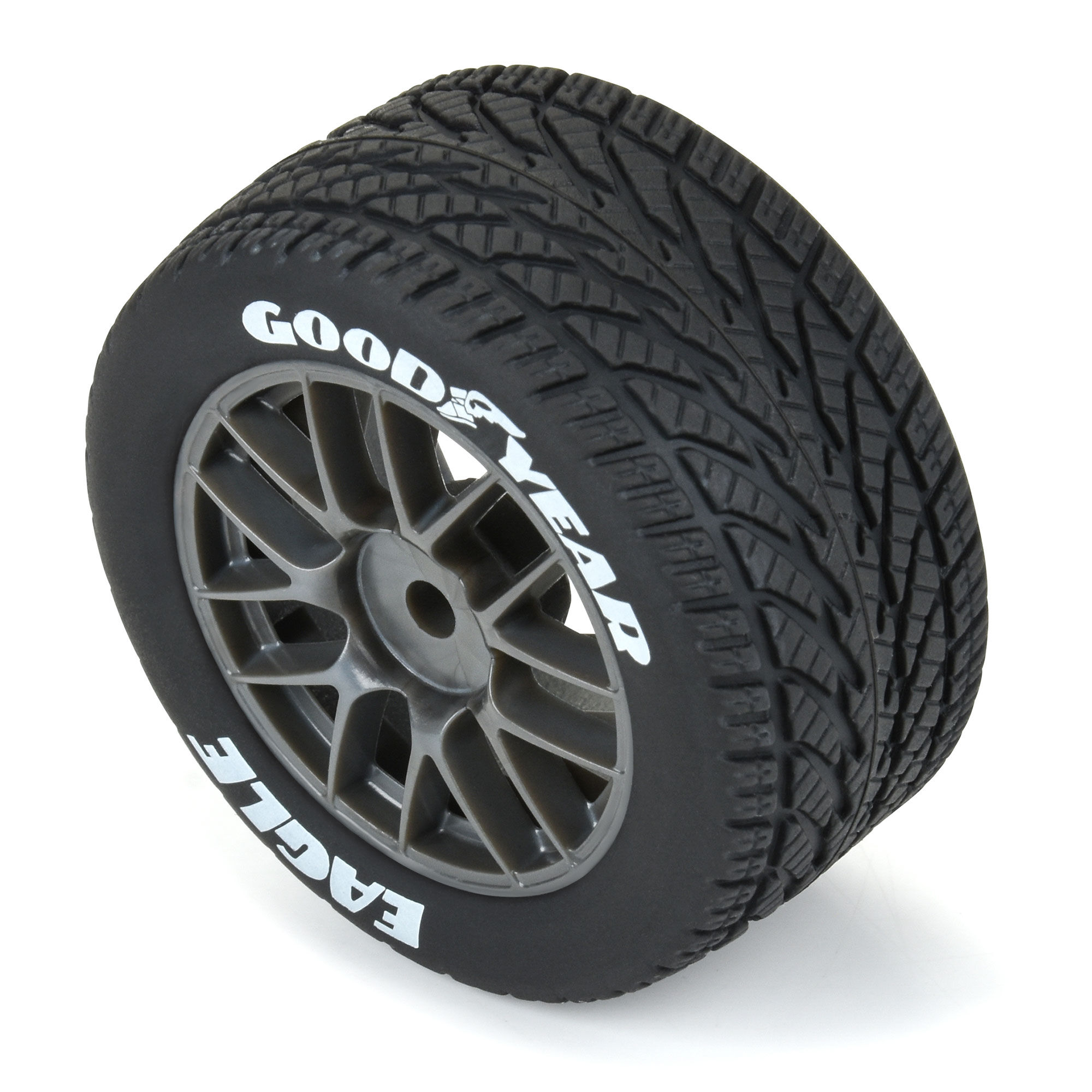 Pro-Line Racing 1/12 Goodyear Eagle Wet Tire F/R MTD Gray Wheels