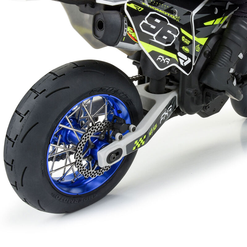 Pro-line 1-4 Supermoto S3 Motorcycle Rear Tire MTD Black : PROMOTO-MX