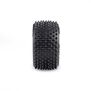 Pro-Line Racing 1/28 Prism Front/Rear Carpet Tires Mounted 7mm, White (4): Losi Micro-T