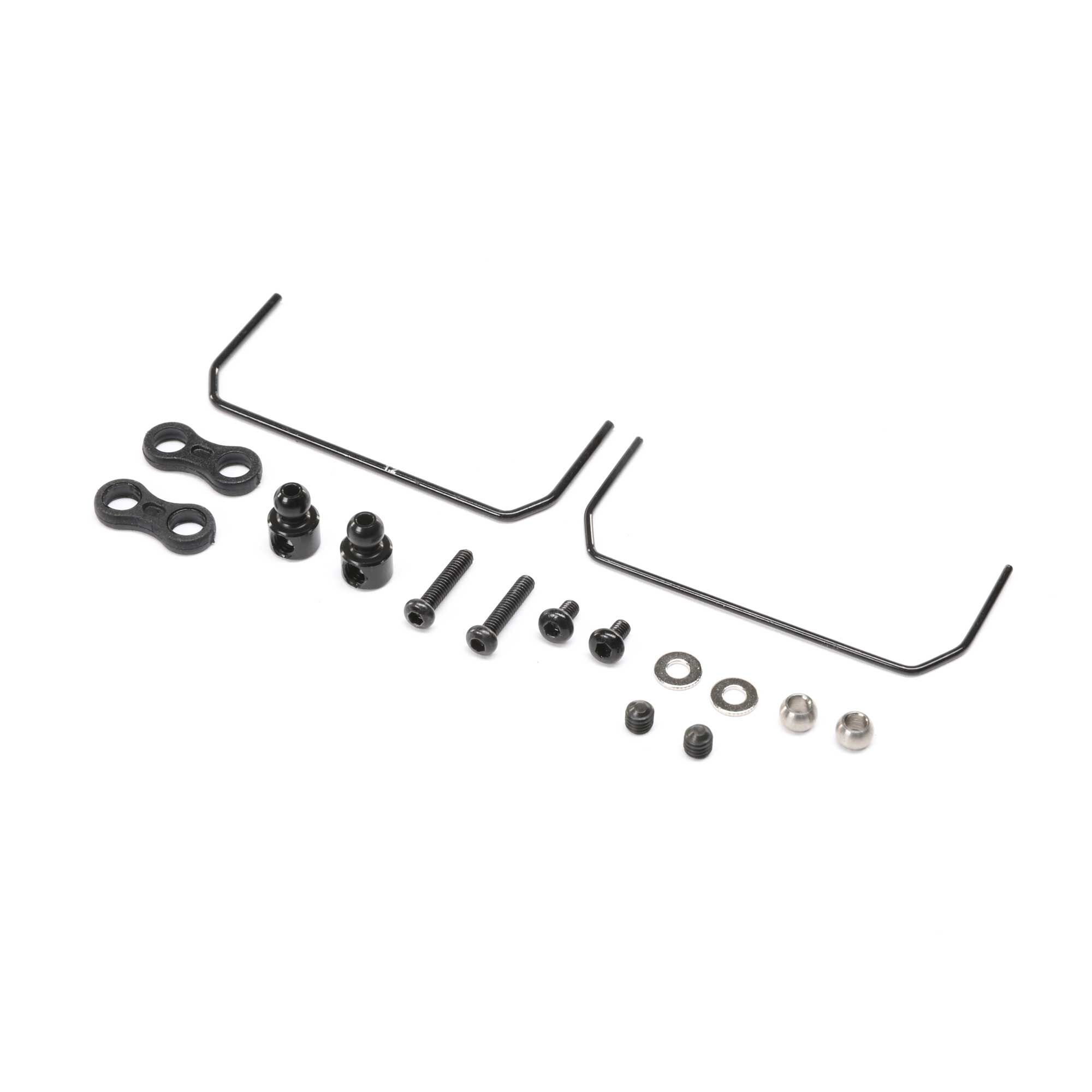 Team Losi Racing Front Sway Bar Set: Mini-T 2.0, Mini-B, BL | Losi