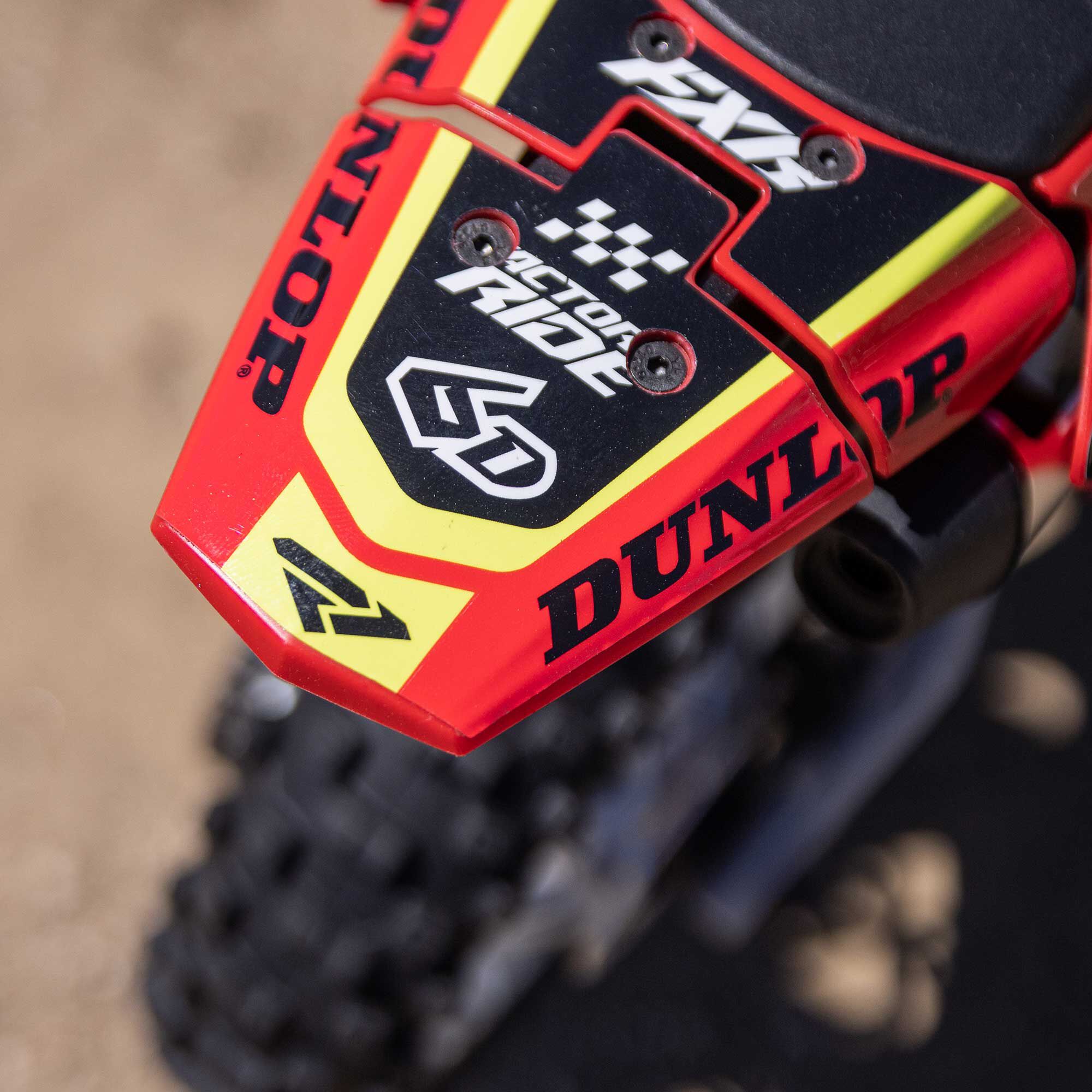 1/4 Promoto-MX FXR 2S RTR Brushless Motorcycle, RedRED | Losi