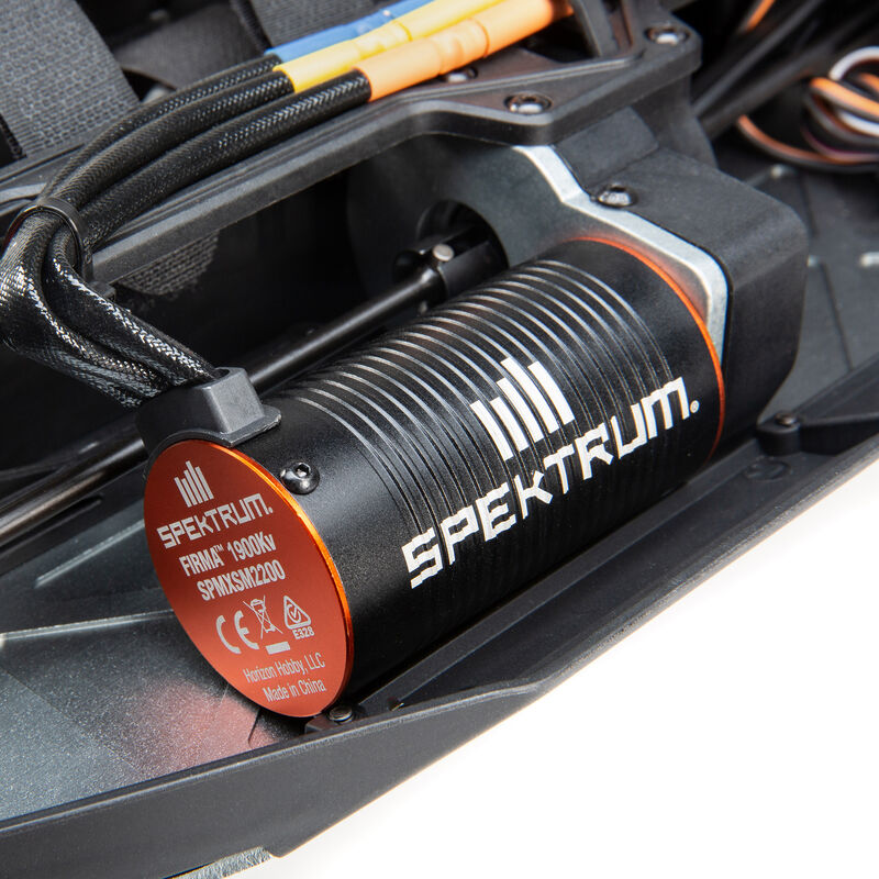Losi 1/10 Lasernut U4 4 Wheel Drive Brushless RTR Batería y cargador no incluidos con Smart ESC Azul LOS03028T1