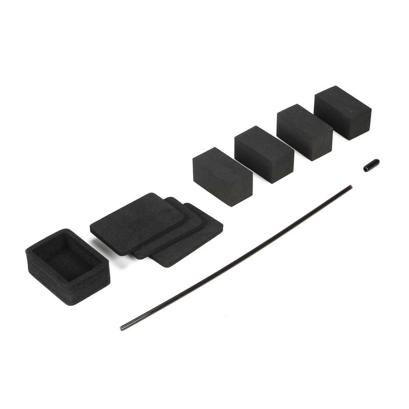 Radio Box Foam & Antenna: 5IVE-T, MINI WRC