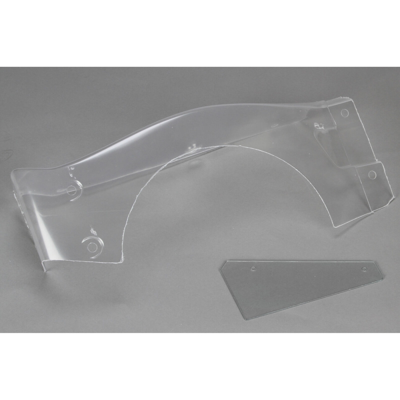 1/5 Clear Body, Right Fender & Number Plate: 5IVE-T