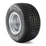 Losi Hoosier Tires, Medium, Mounted, Satin Aluminum, FR/RR (2): 22S DLM