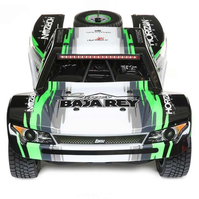 Losi 1/6 Super Baja Rey – Alu Front Lower Suspension Arm – 1 Paar Grün – CNC Tuning Teil – 6061T6 – Für Desert Truck