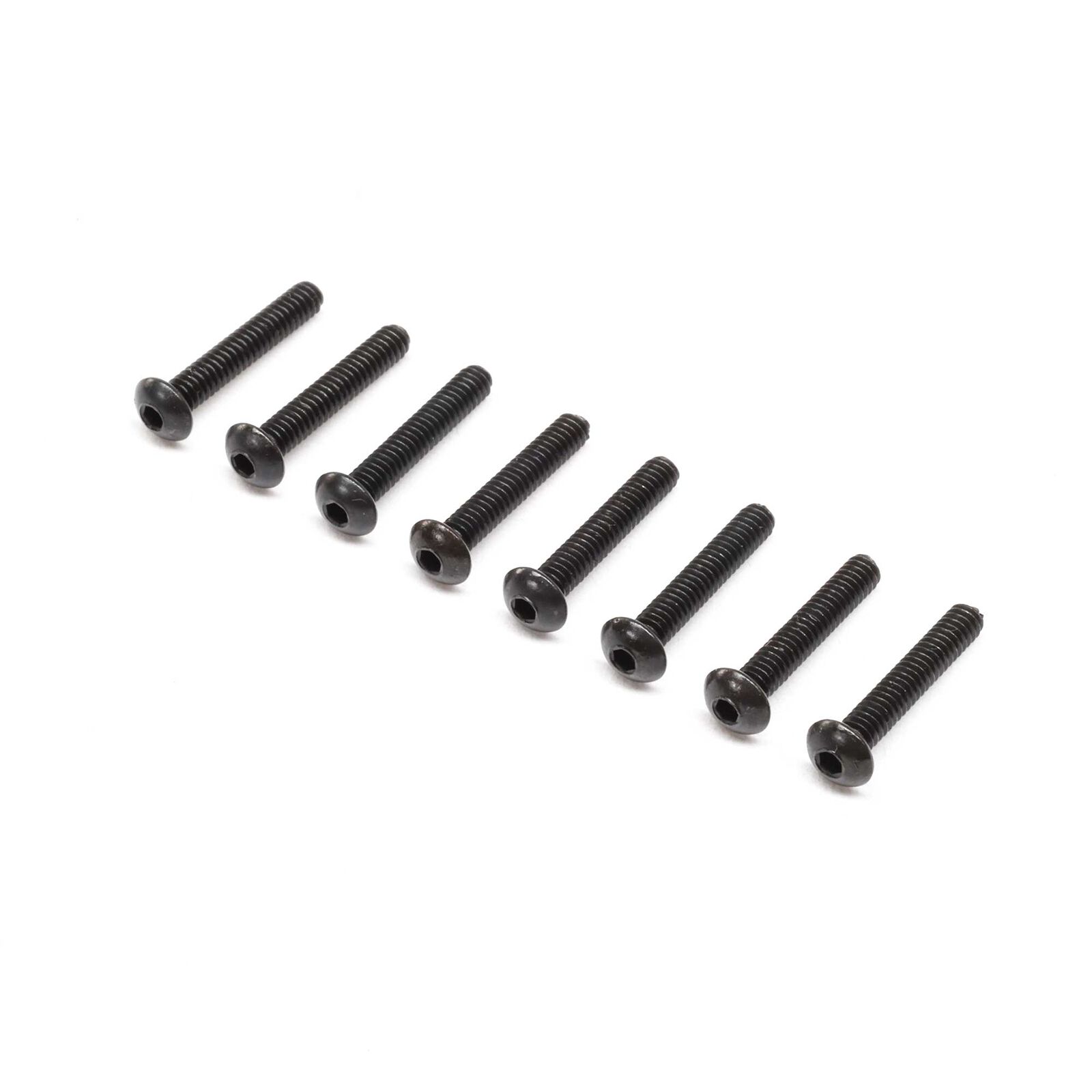Button Head Screws, 2-56 x 1/2" (8)