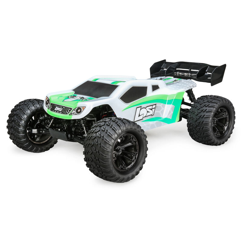 1/10 TENACITY-T 4WD Truggy Brushless RTR with AVC, White/Green