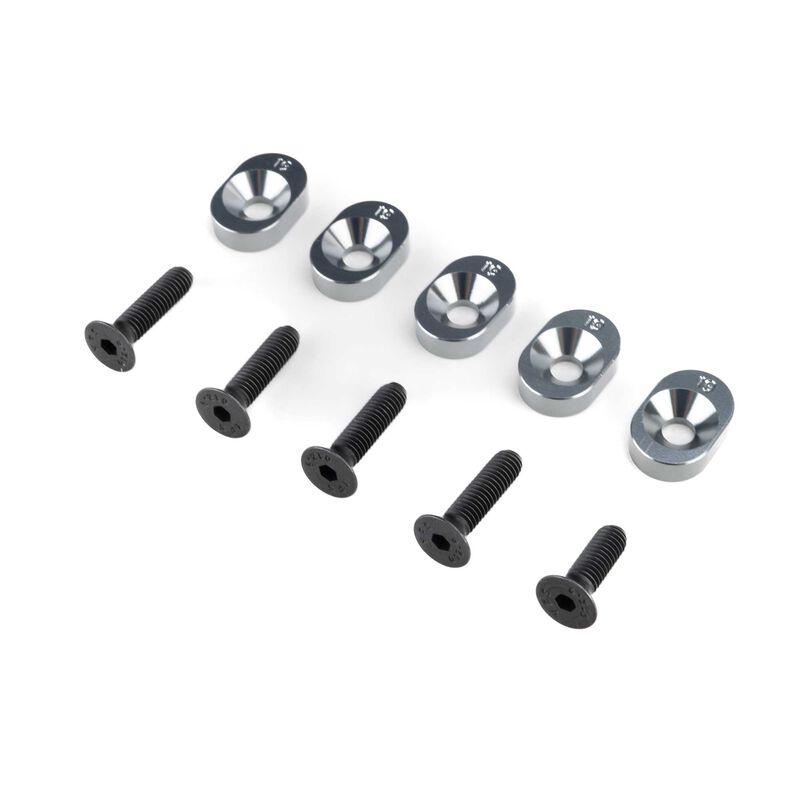 Losi Engine Mount Insert and Screws, 19/67 (5): 5IVE-TG 3.0