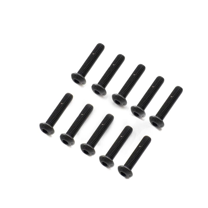 Button Head Screws, M5 x 25mm STL (10)