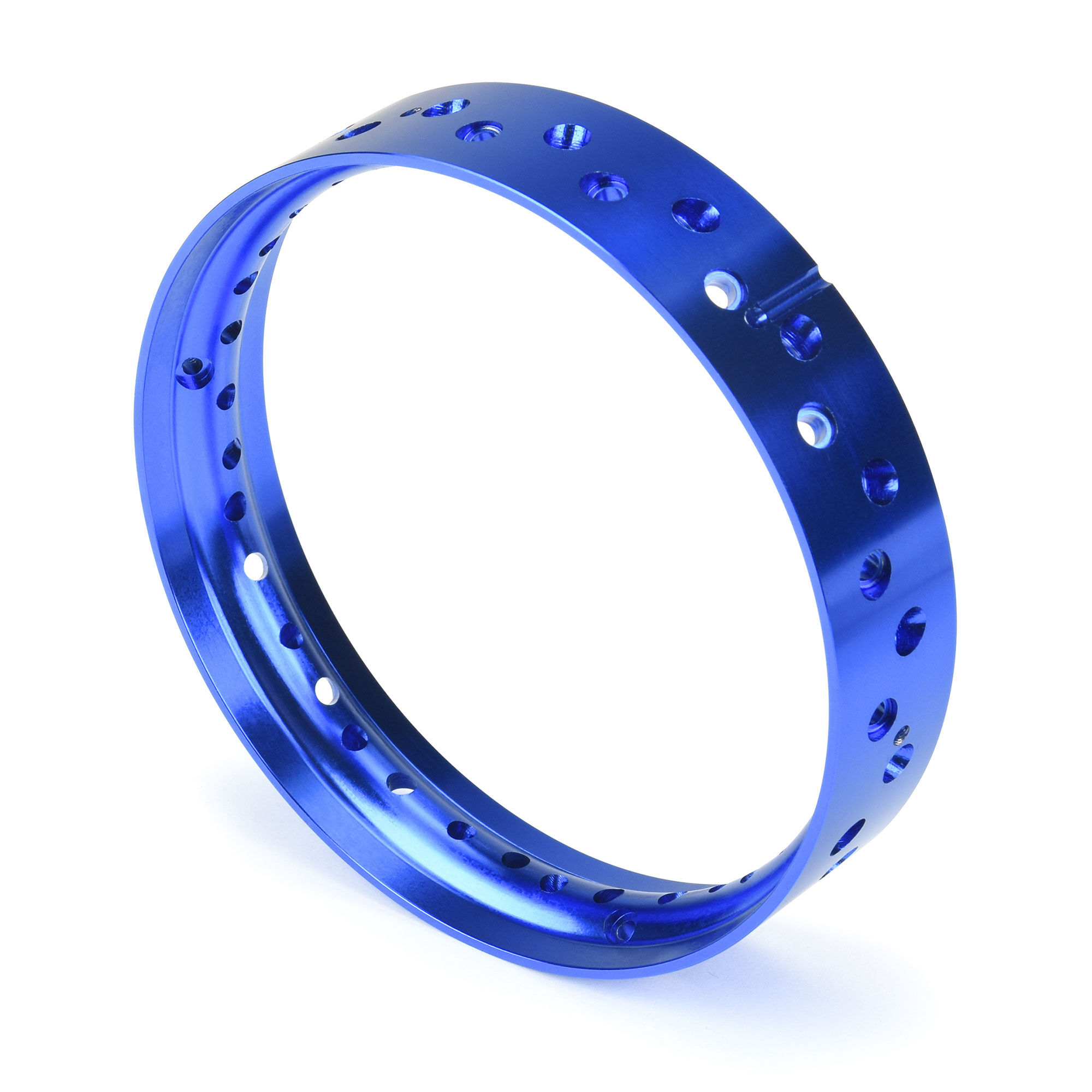 Pro-Line Racing 1/4 Pro-Spec Aluminum Rear Rim Blue: Promoto-MX | Losi
