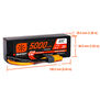 11.1V 5000mAh 3S 50C Smart G2 Hardcase LiPo Battery: IC5