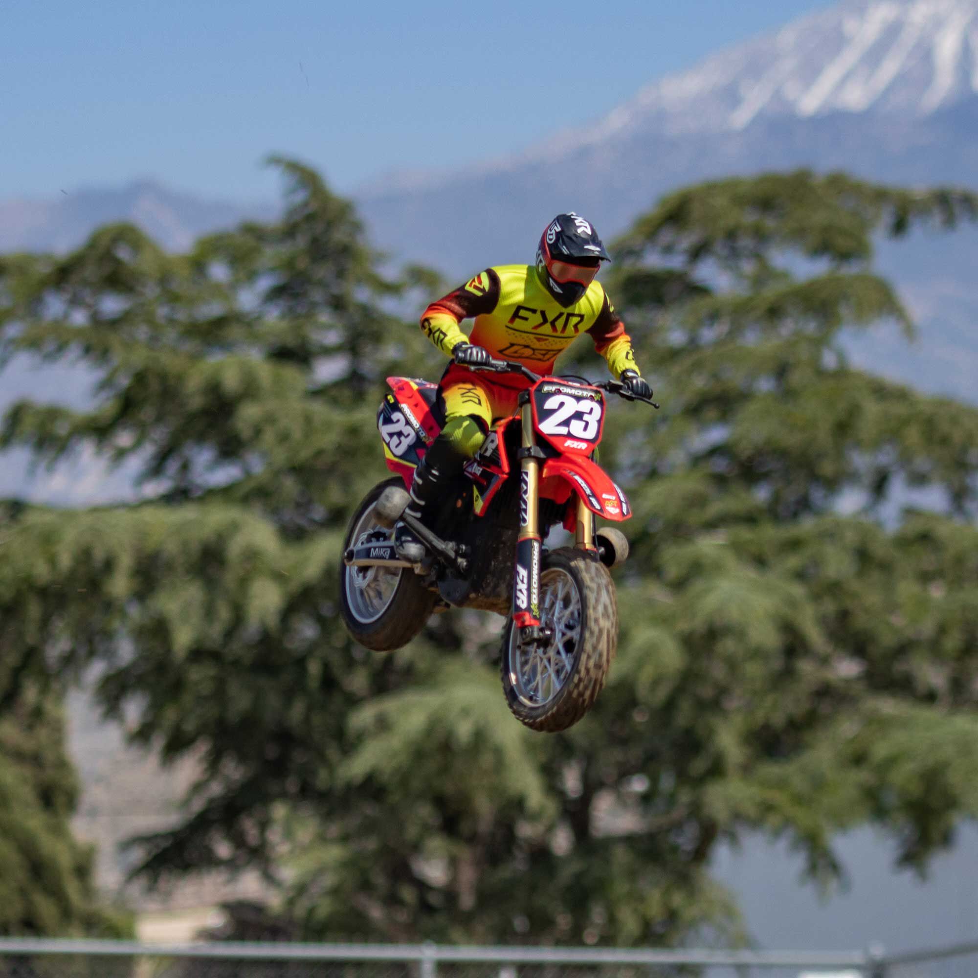 1/4 Promoto-MX FXR 2S RTR Brushless Motorcycle, RedRED | Losi | Losi