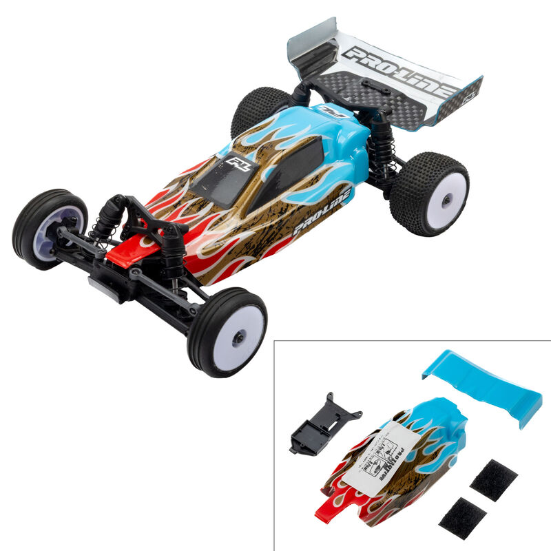 1/24 Limited Edition Pre-Cut/Pre-Painted Crowd Pleazer Templeman Body with ESC Relocator: Losi Micro-B