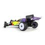 Pro-Line Racing 1/24 Wedge Front and Prism Rear Carpet Tires Mounted 7mm, White (4): Losi Micro-B