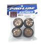 1/12 Avenger Tire Mounted on Overdrive Bronze Wheel 8mm Hex (4): Losi Race Car