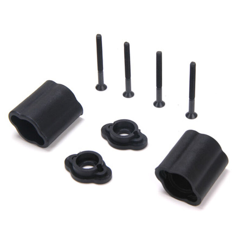 Rear Outer Hub, Cap and Hardware: CCR, NCR SE