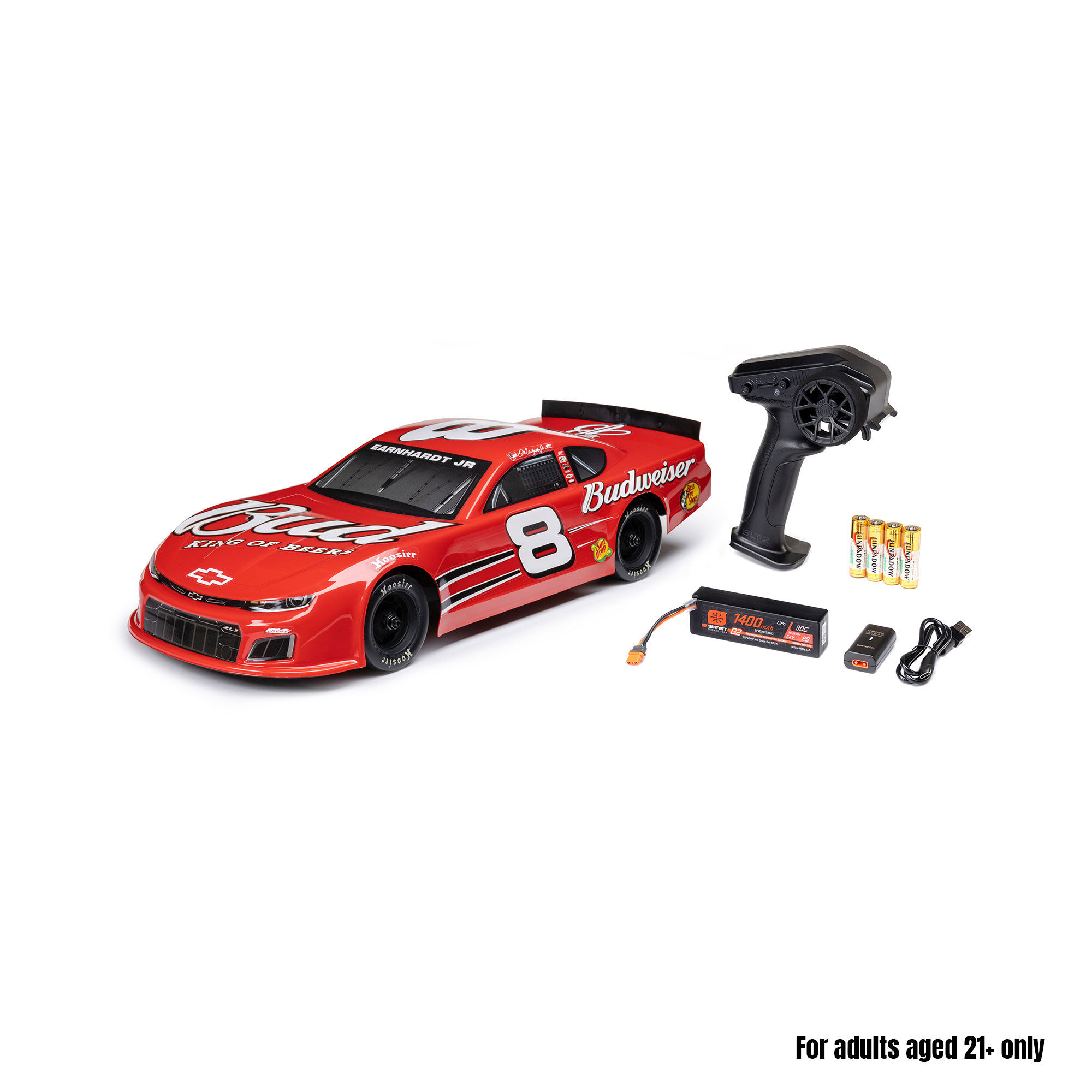 Losi 1/12 Asphalt Late Model RC Race Car Dale Earnhardt Jr. No. 8