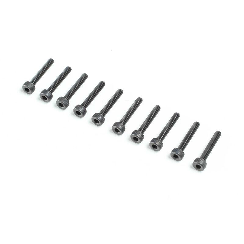 Losi Cap Head Screws, M2 x 12mm (10)