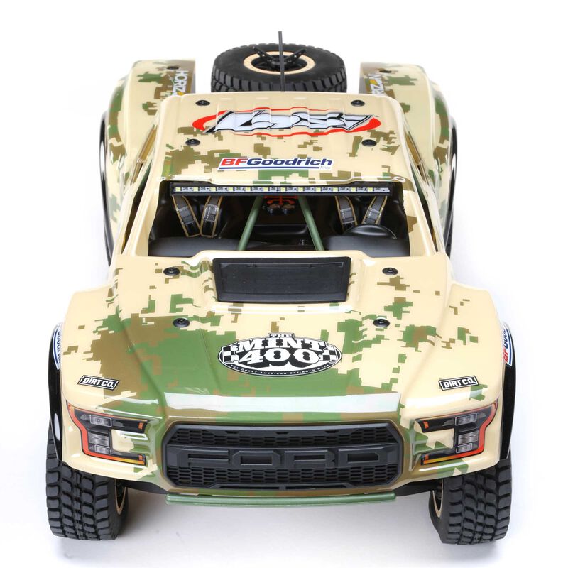 1/10 Mint 400 Ford Raptor Baja Rey Limited Edition 4WD RTR, Tan | Losi