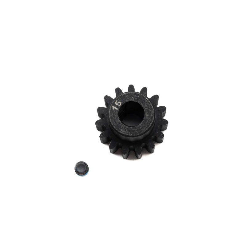 Pinion Gear 15T, Mod 1.5, 8mm "D" Shaft: 5IVE-TE