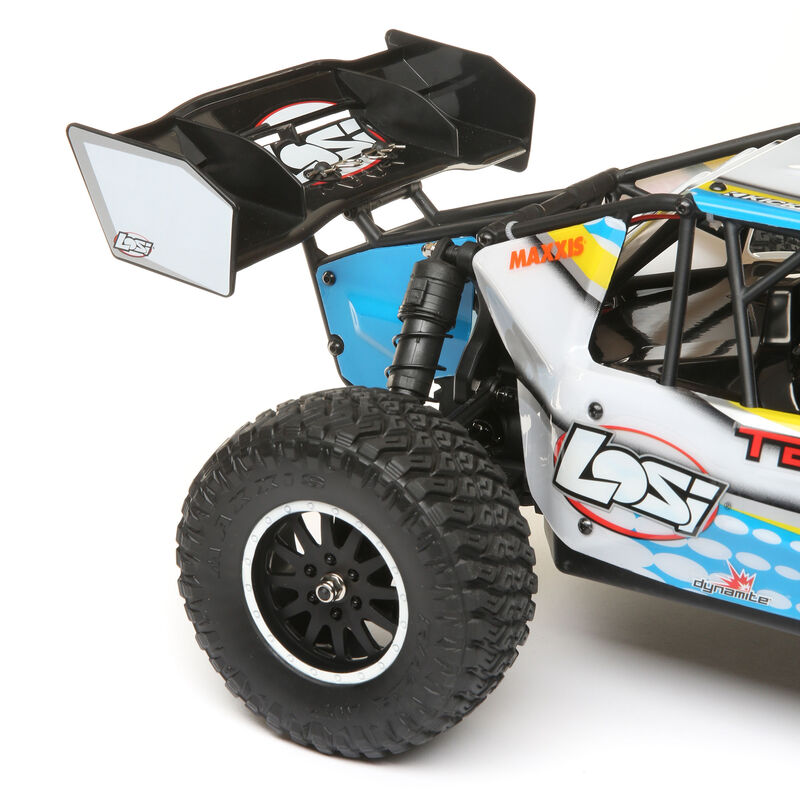 Paratia Posteriore Integy Blue Billet Per Losi DBXL-E 1/5 – Aggiornamento CNC