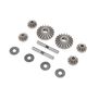 Losi Differential Gear & Shaft Set: 8X, 8XE 2.0