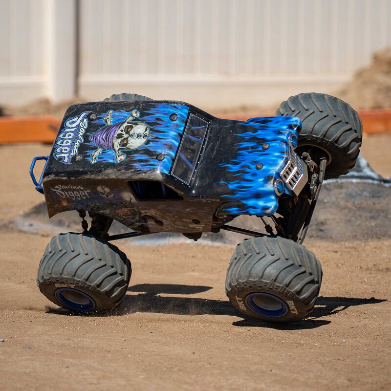 1/8 LMT 2.0 Son-Uva Digger 4X4 Solid Axle Brushless Monster Truck RTR, Blue