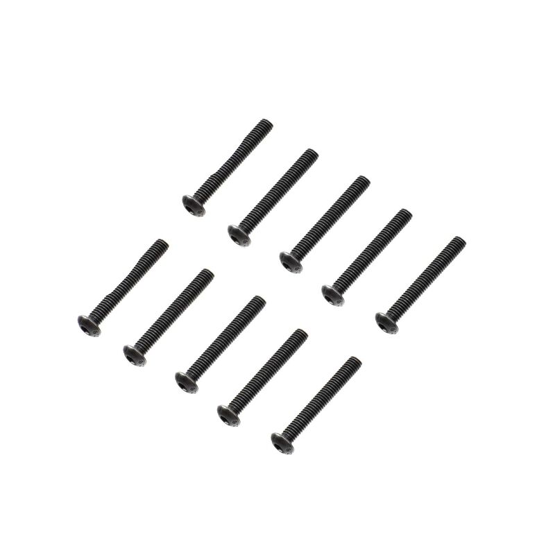 Button Head Screws, M4 x 30mm STL (10)