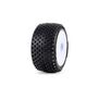 Pro-Line Racing 1/28 Prism Front/Rear Carpet Tires Mounted 7mm, White (4): Losi Micro-T