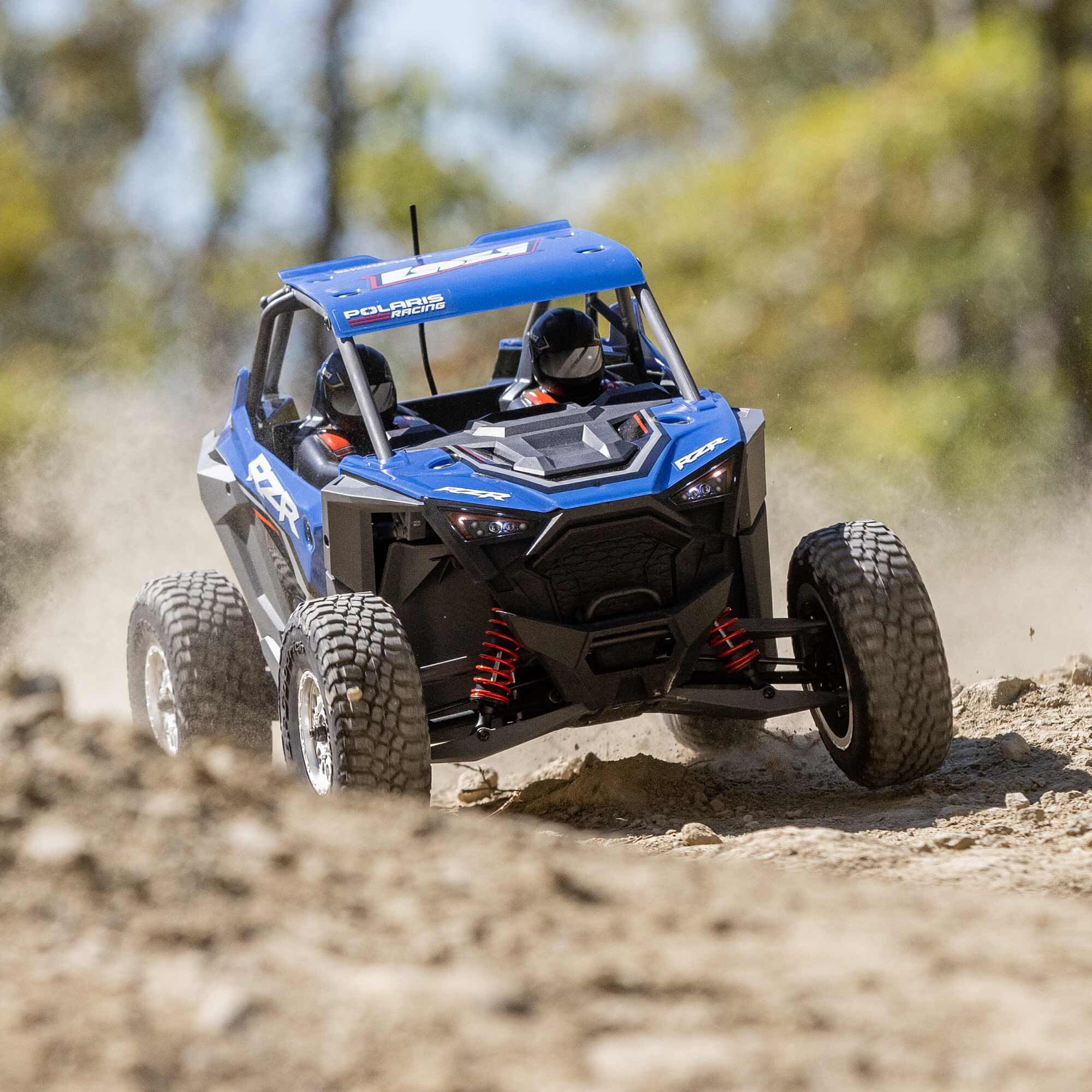 1/10 RZR Rey Polaris 3S 4X4 RTR Brushless Side by Side, BlueBLUE
