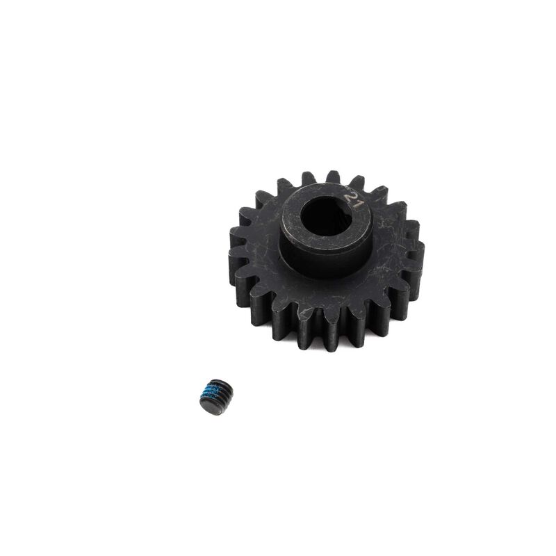 Pinion Gear 21T, Mod 1.5, 8mm "D" Shaft: 5IVE-TE