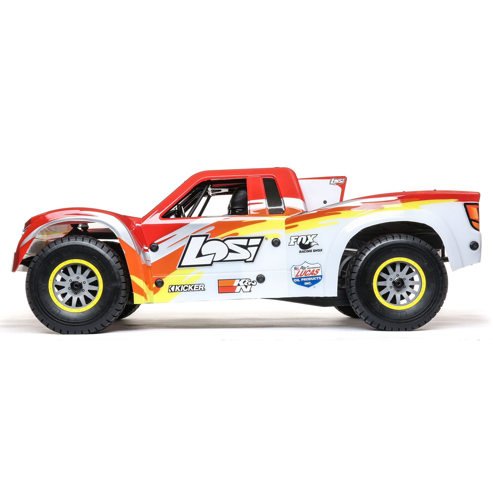 1/6 Super Baja Rey 4WD Desert Truck Brushless RTR with AVC, RedRED