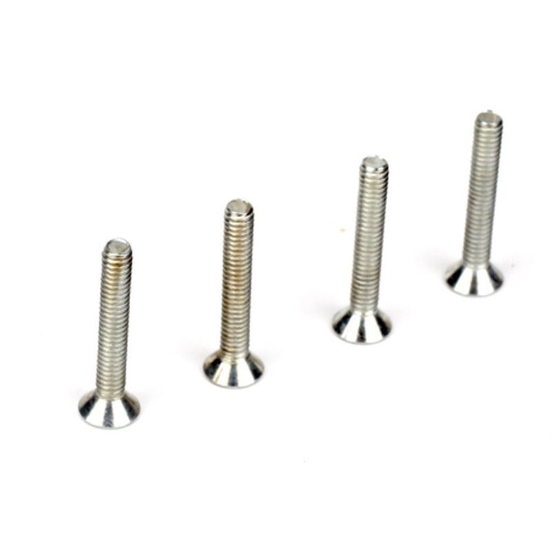 Flat Head Screws, 5-40 x 7/8" (4)