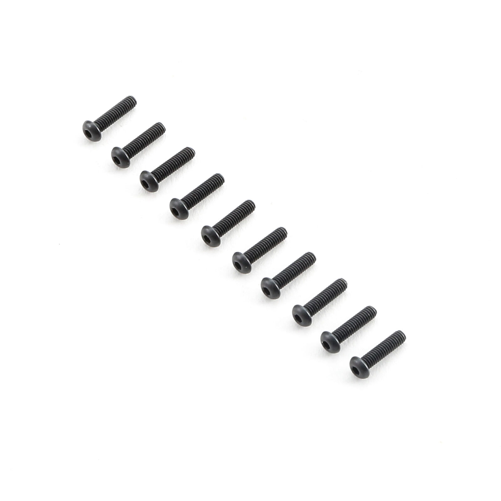Losi Button Head Screws M2.5 x 10mm (10)
