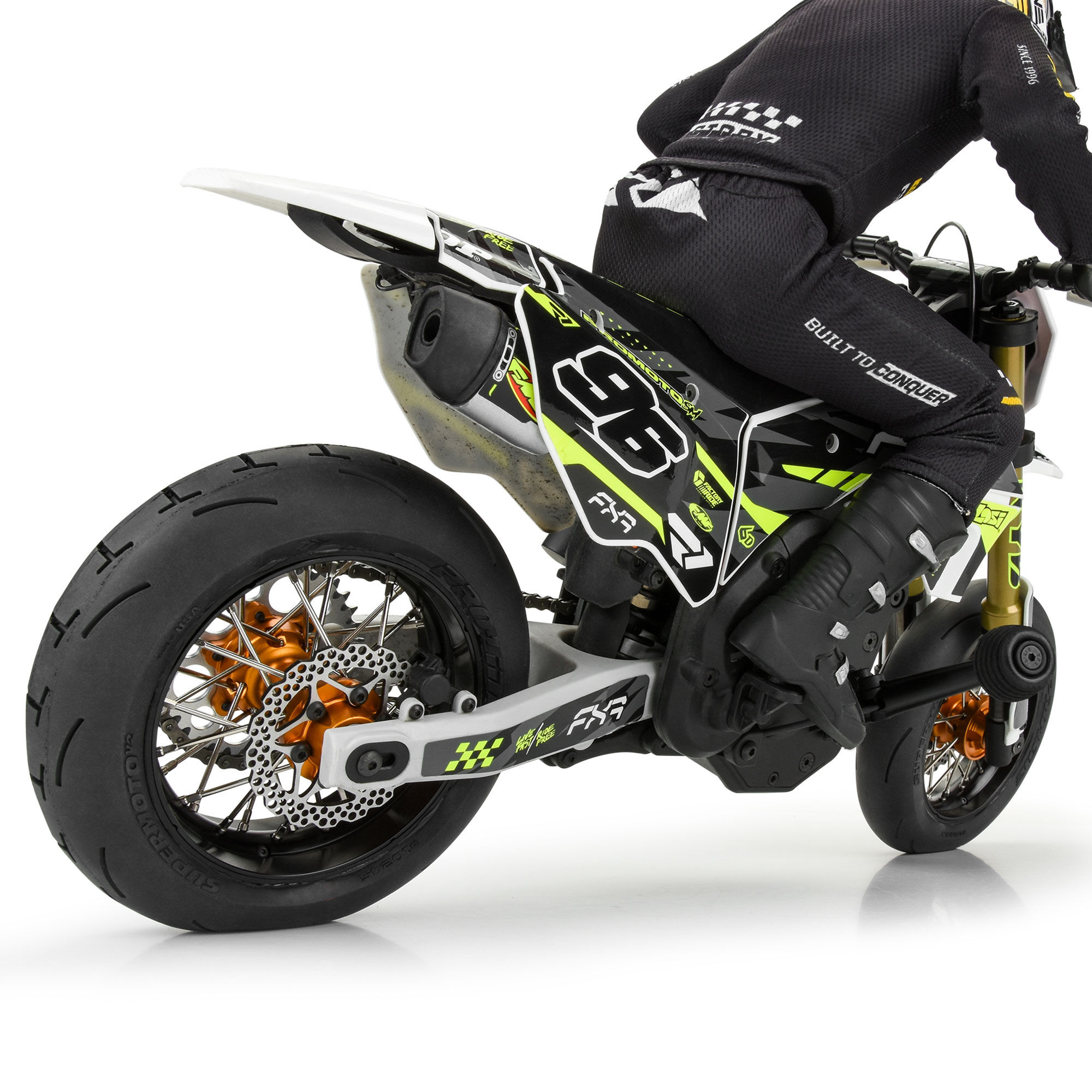 Pro-Line Racing 1/4 Pro-Spec Aluminum V2 Bead Rear Wheel Black