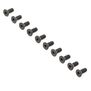Losi Flat Head Screws, M4x10mm STL (10)