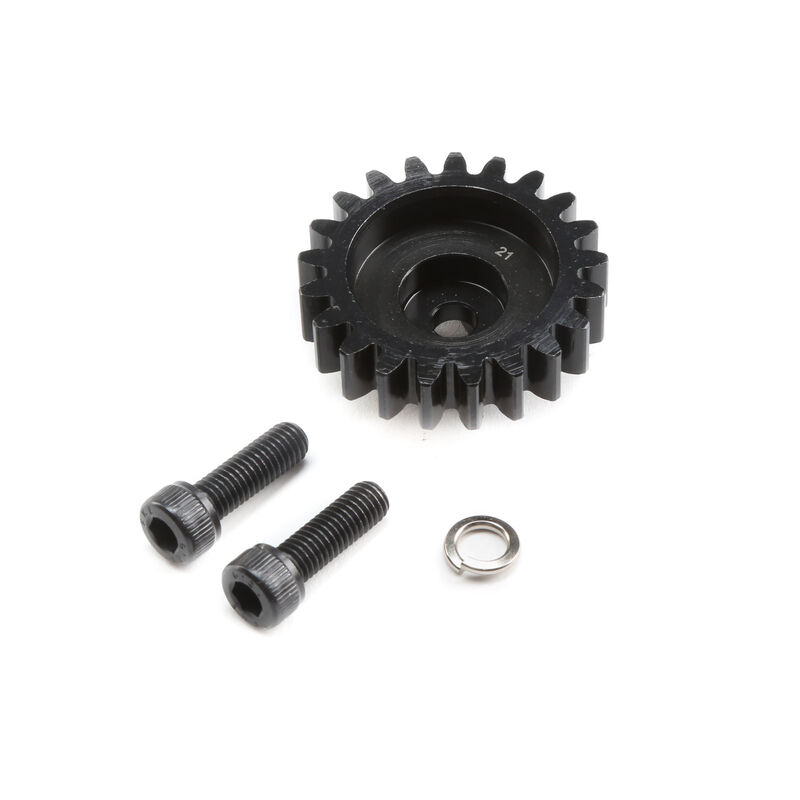 Pinion Gear and Hardware, 21T, 1.5M: 5ive-T 2.0