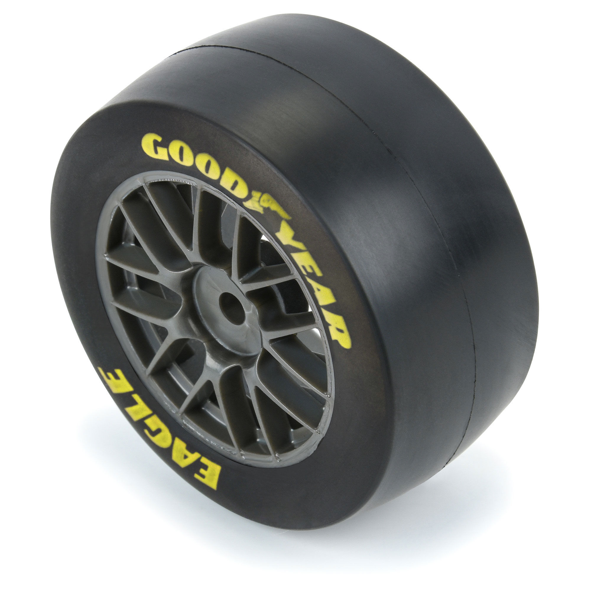 Pro-Line Racing 1/12 Goodyear Eagle Soft Tire F/R MTD Gray Wheels