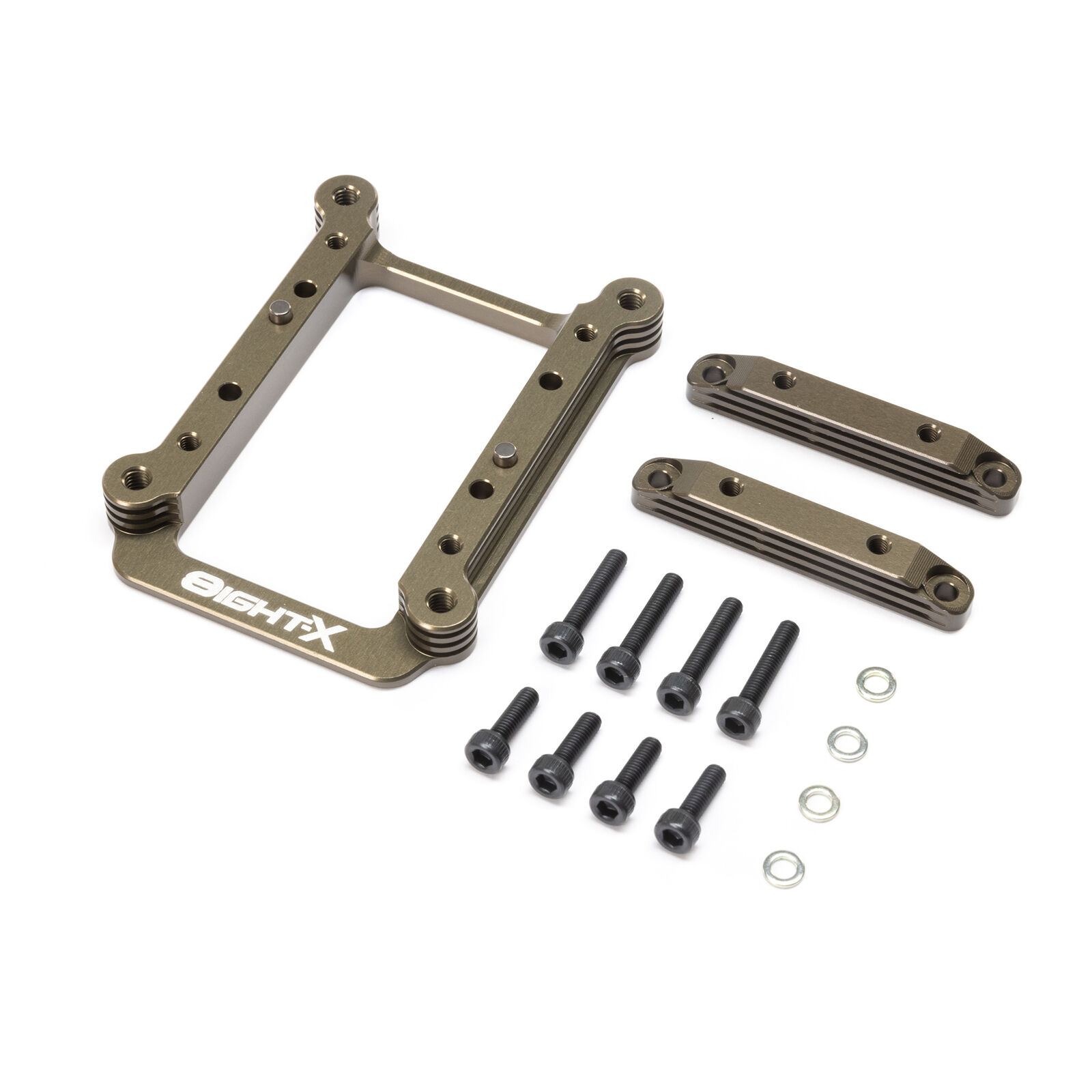 Losi Quick Change Engine Mount Set: 8X 2.0