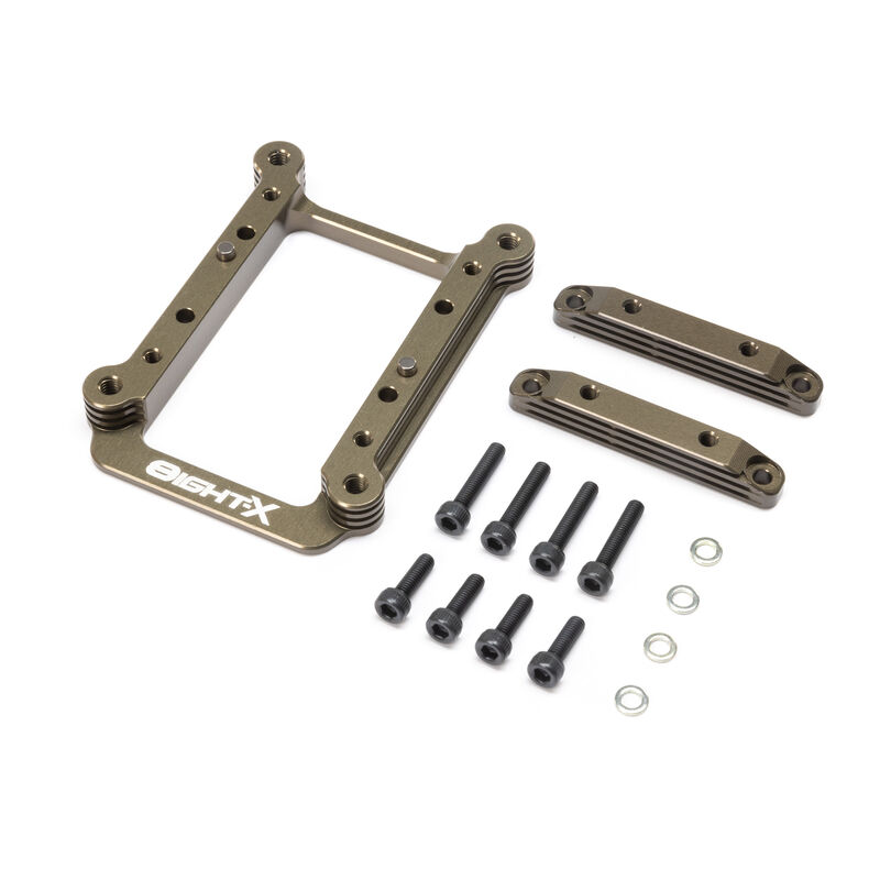 Losi Quick Change Engine Mount Set: 8X 2.0