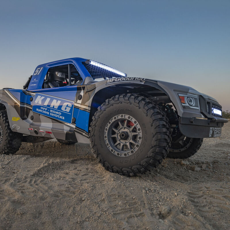 1/6 Super Baja Rey King Shocks 8S 4X4 RTR Brushless Desert Truck, Blue