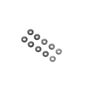 Washer, 3.2mm x 7.0mm x 0.5mm STL (10)