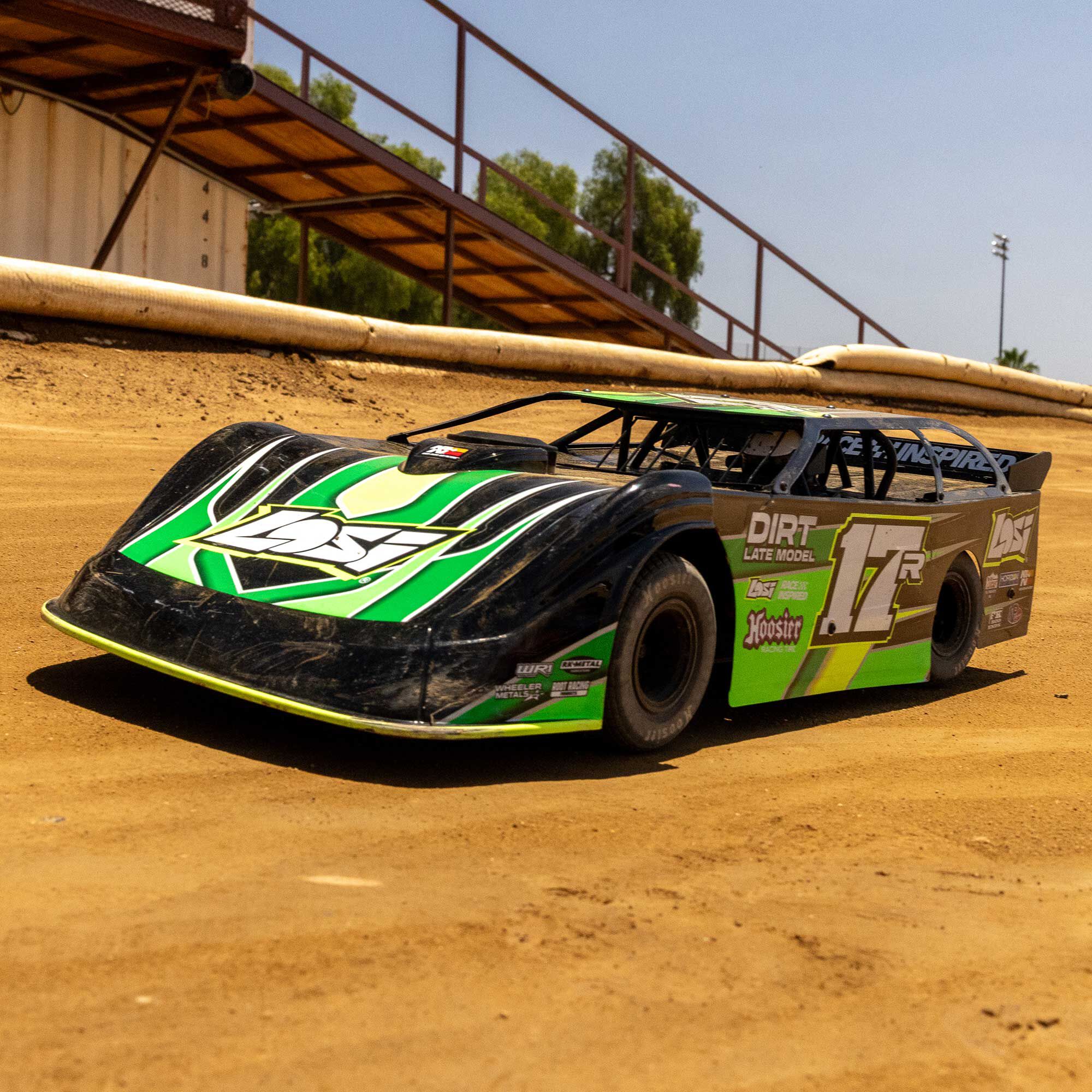 Losi 1/10 22S 2WD Dirt Oval Late Model RTR, GreenGREEN | Losi | Losi