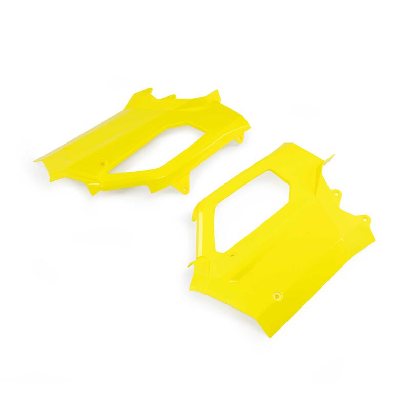 Losi Body Panel, Door, Left/Right, Florescent Yellow: 5IVE-T 3.0