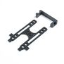 Battery Mount Set, Aluminum Chassis: 22S