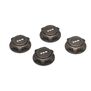 Losi Covered 17mm Wheel Nuts, Aluminum: 8B/8T 2.0