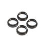 Losi 16mm Shock Nuts and O-rings (4): 8X, 8XE