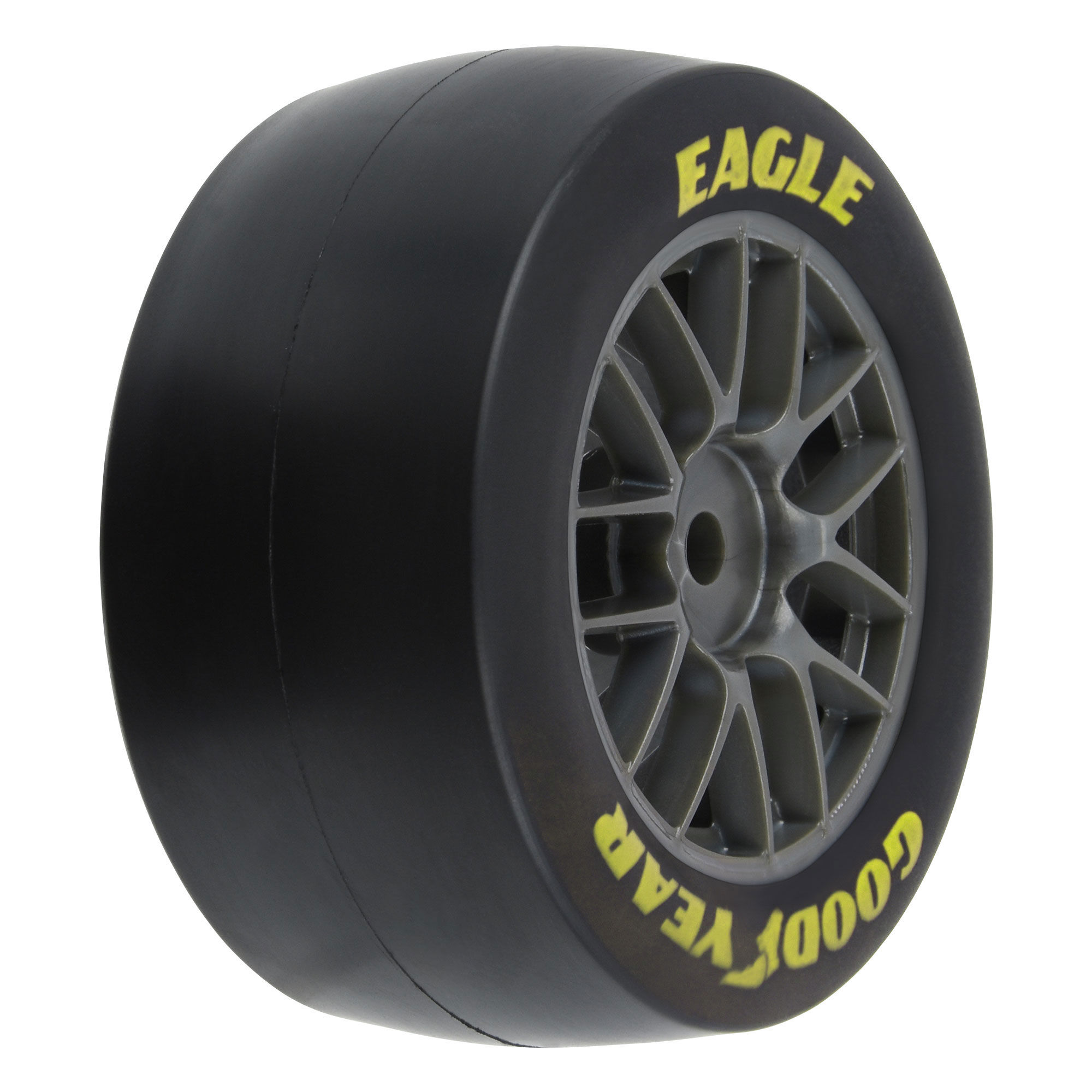 Pro-Line Racing 1/12 Goodyear Eagle Soft Tire F/R MTD Gray Wheels