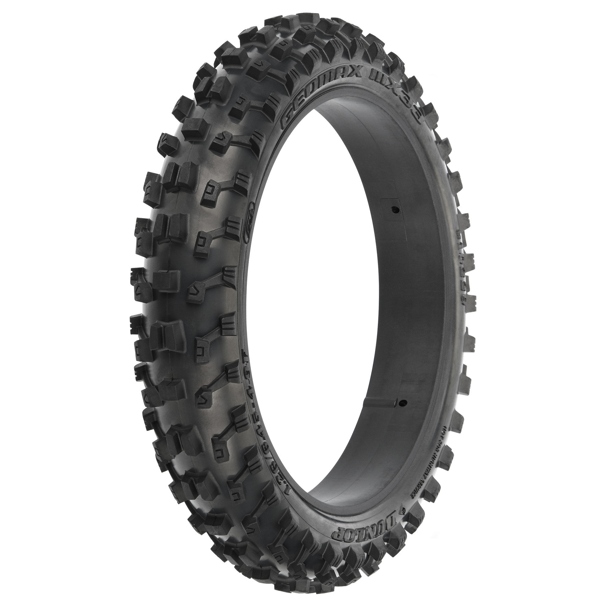 Pro-Line Racing 1/4 Pro-Spec Aluminum F/R Wheel Black/Gold Dunlop